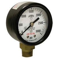 PCG Compressed Gas Pressure Gauge